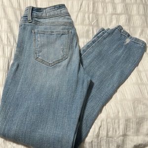 Cosmic blue love jeans